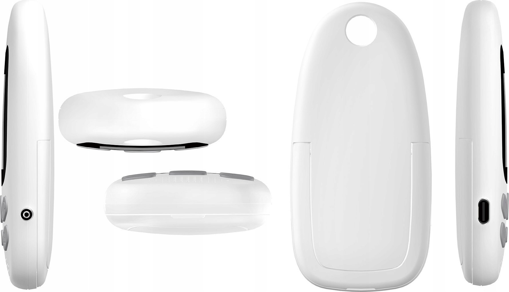 Камера за бебиња Денвер BC-250, безжична 2.4GHz, екран 2\", бела