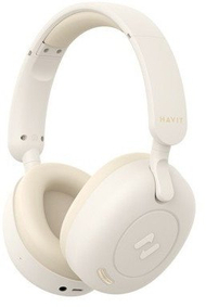Kufje wireless Havit H655BT, Bluetooth 5.3, ANC 35 dB, bezhë