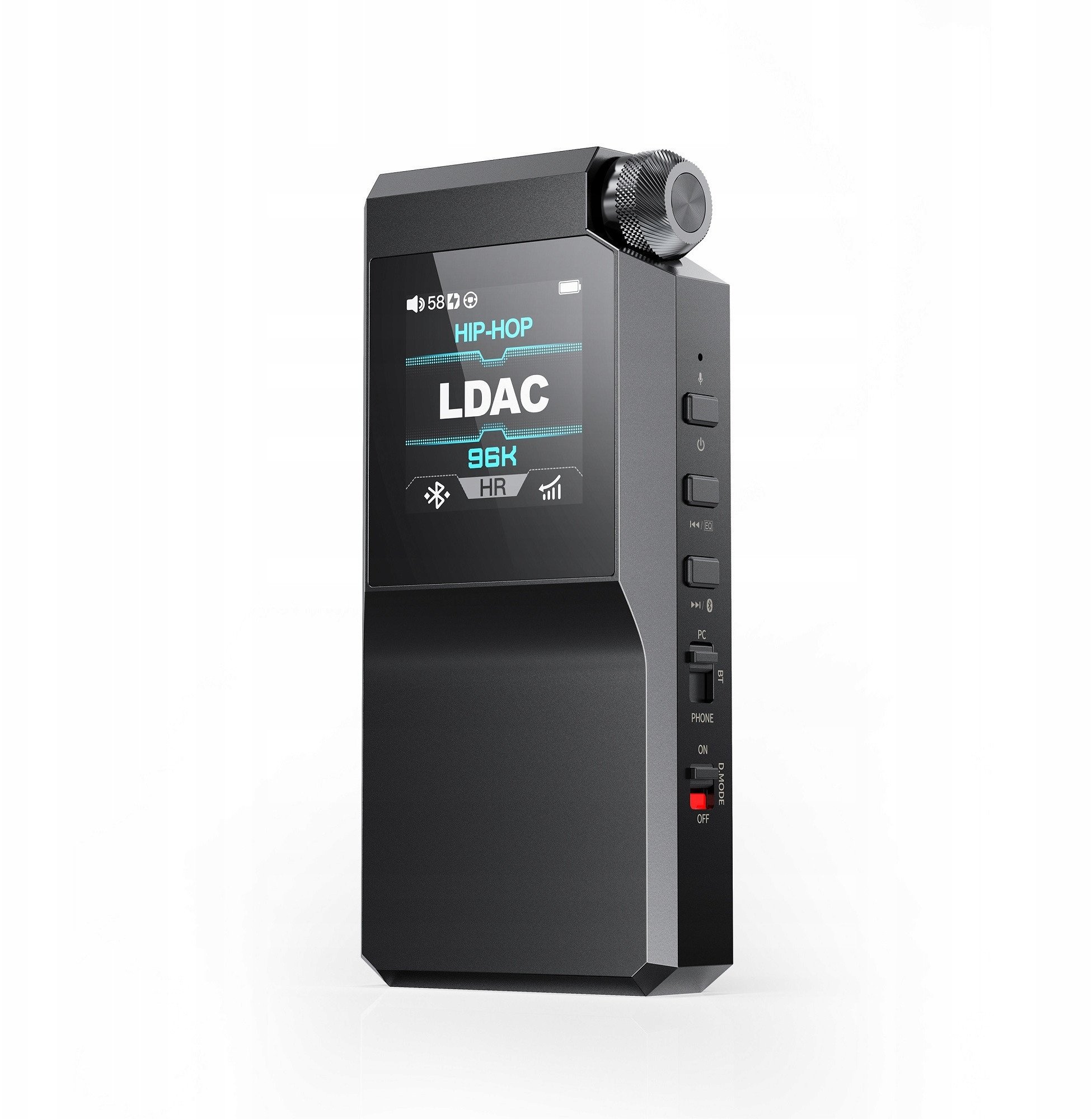 Amplifikator kufjesh FiiO BTR17, DAC USB Hi Res, Bluetooth LDAC, i zi