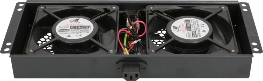 Njesi ftohëse për kabinet ExtraLink EX19102, 2 ventilatorë, 220V, e zezë
