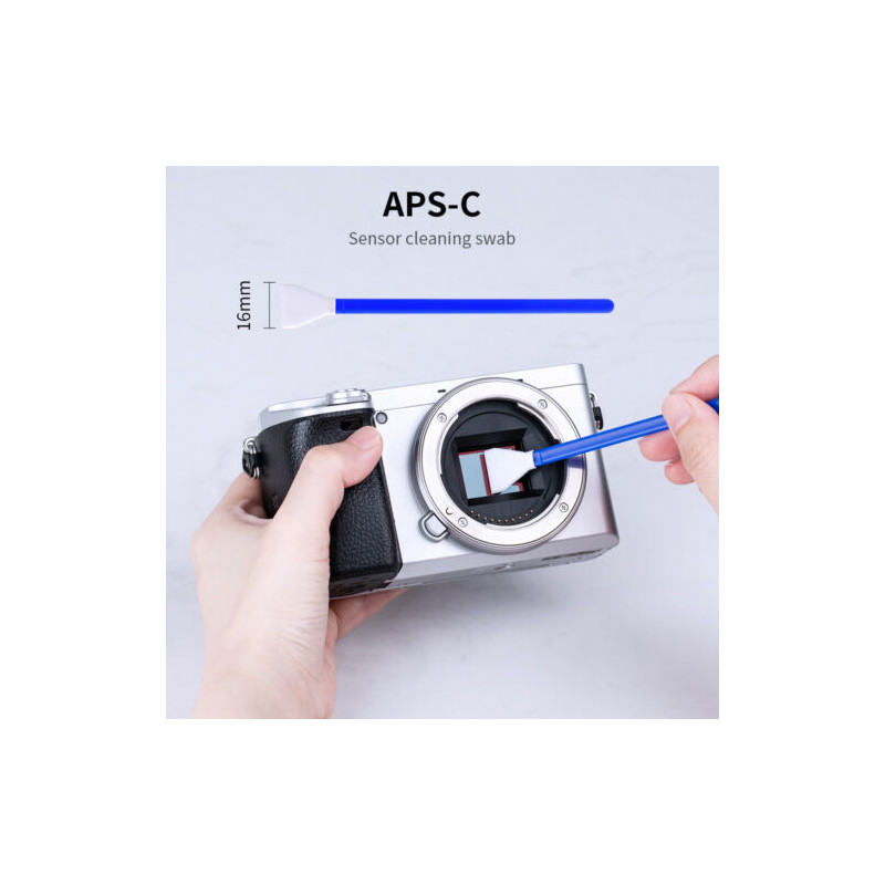 K&F Concept 24mm DSLR or SLR Camera Full-Frame Sensor Cleaning Swab Kit*10pcs