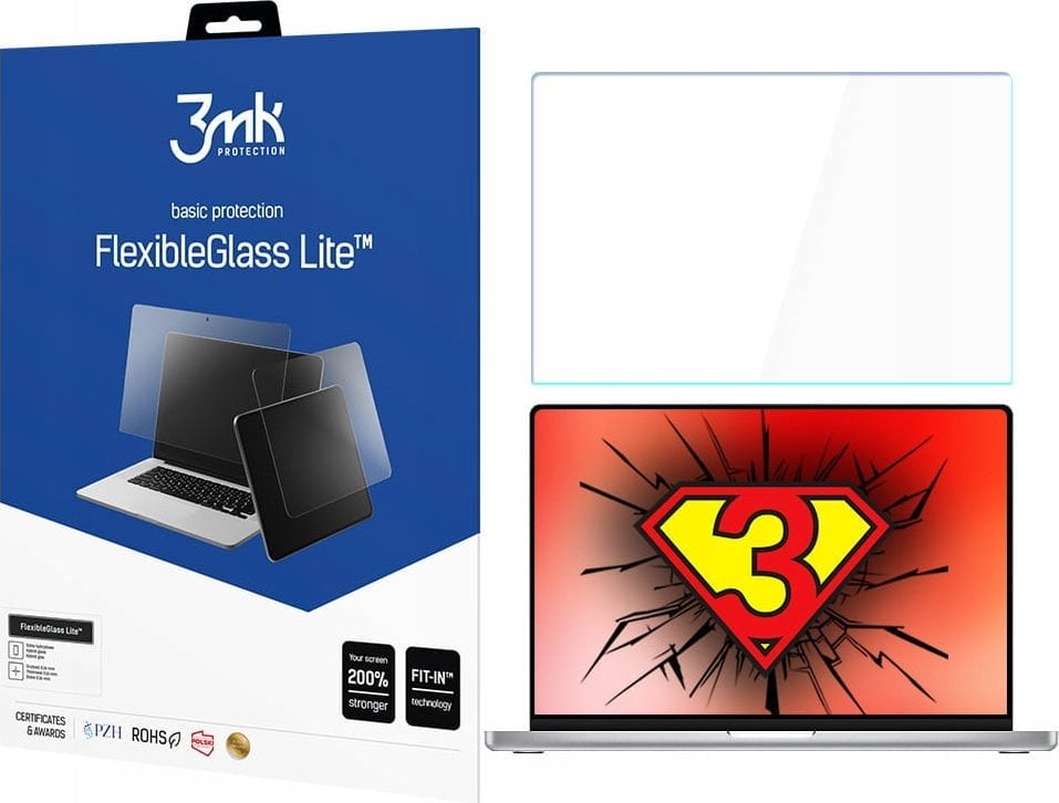 Заштитно хибридно стакло XP-Pen Artist 15.6 Pro FlexibeGlass Lite, ултра тенко, отпорно на гребнатини, проѕирно