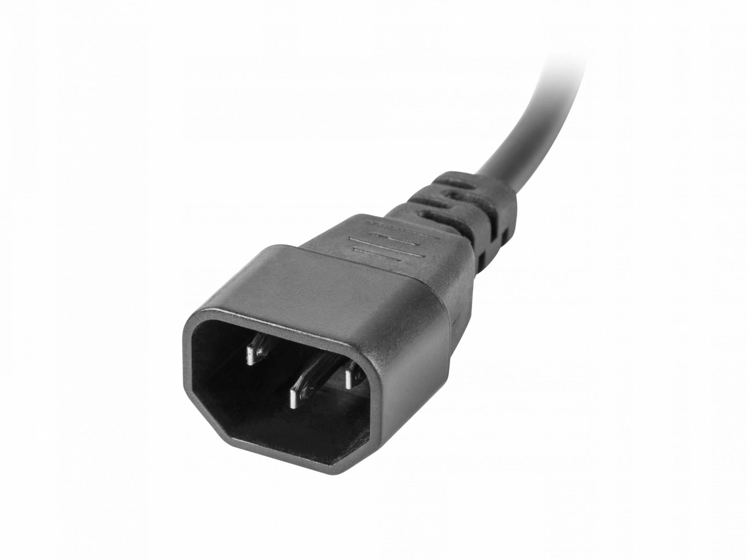 Енергетски штекерски панел Lanberg PDU 5x шуко, 19", 2 m, C14, црн