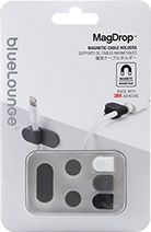 Mbajtëse magnetike për kabllo Bluelounge MagDrop, set 3 copë, silikoni, shumëngjyrëshe