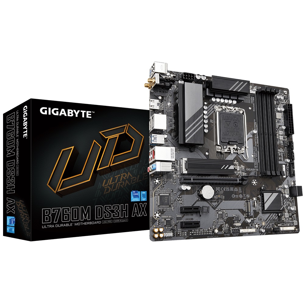 Pllakë amë GIGABYTE B760M DS3H AX