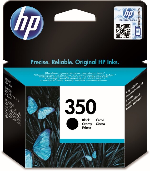 Ngjyrë për printer HP CB335EE, e zezë