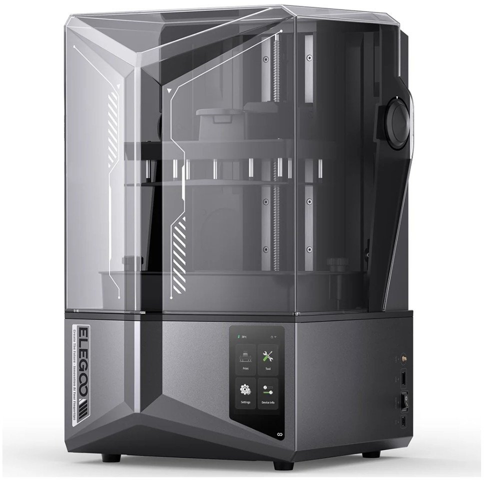 Printer 3D resin Elegoo Saturn 4 Ultra, 12K, ekran 10" mono LCD, i zi