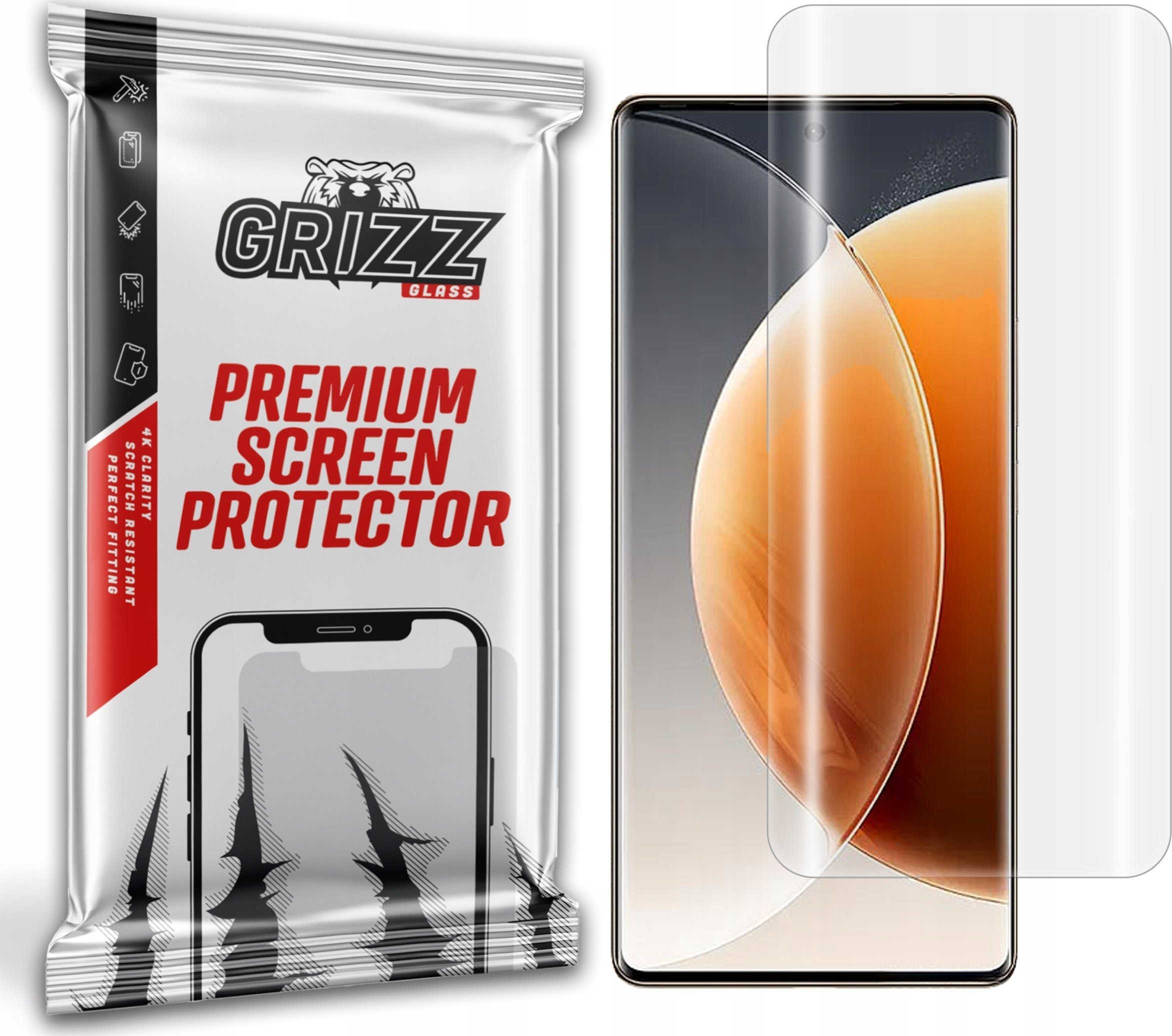 Folie mbrojtëse hydrogel për ekran Tecno Camon 30S Pro, transparente