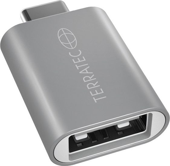 Përshtatës TerraTec USB C - USB 251732, i argjendtë