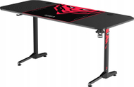 Tavolinë gaming Diablo Chairs X Mate 1600, 160 x 75 cm, kapacitet deri 80 kg, e zezë