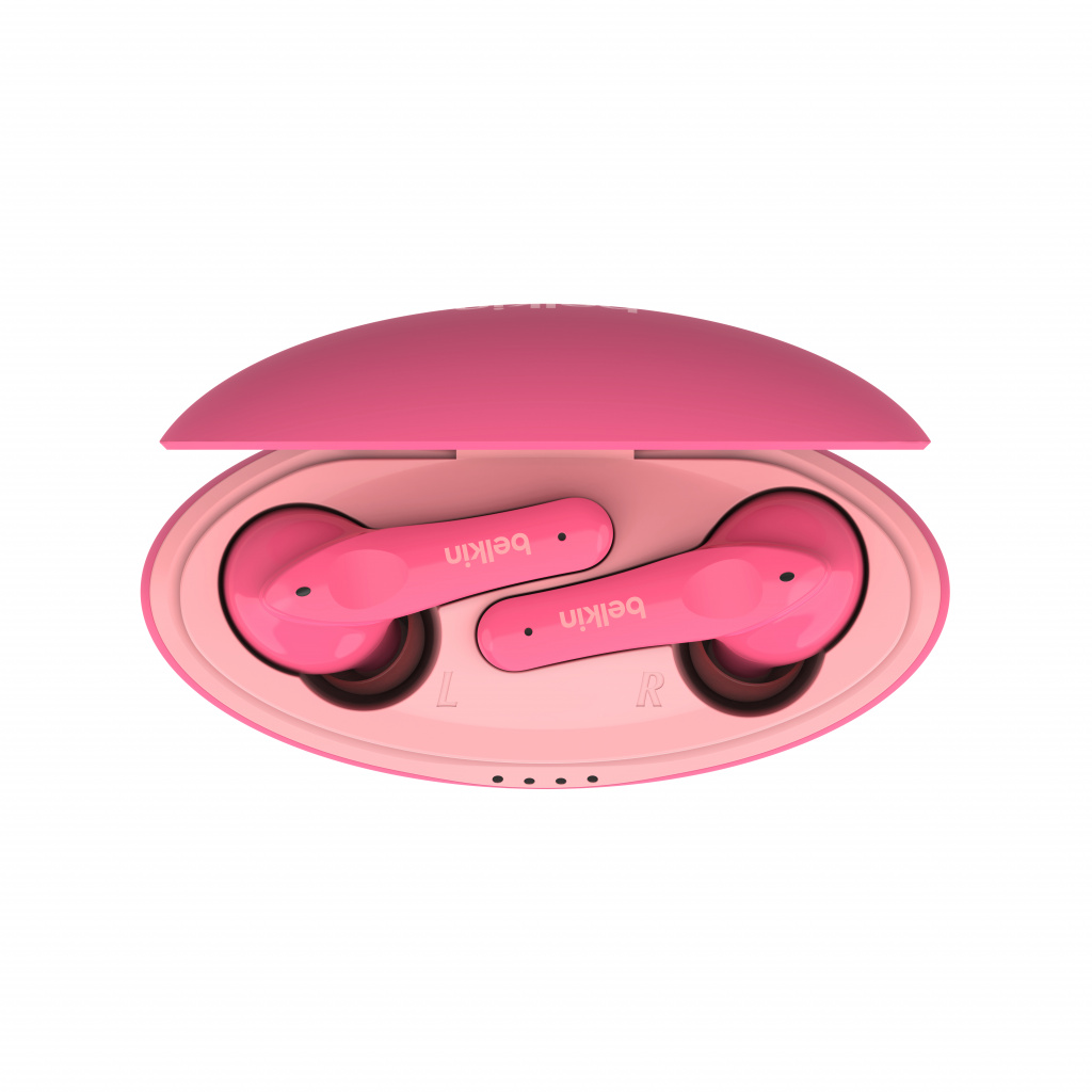 Dëgjuese Belkin Soundform Nano Kids, rozë