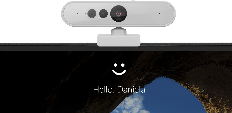 Веб камера Lenovo 510 FHD, Full HD, вградени микрофони, сива Cloud