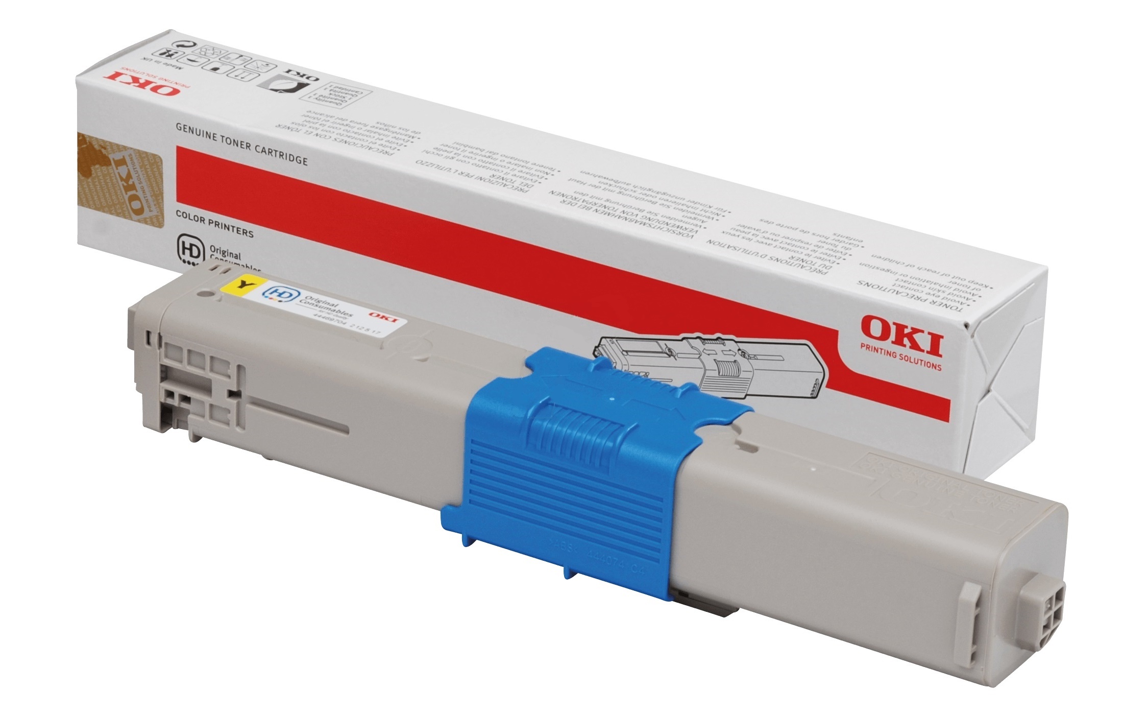 Toner OKI, i verdhë