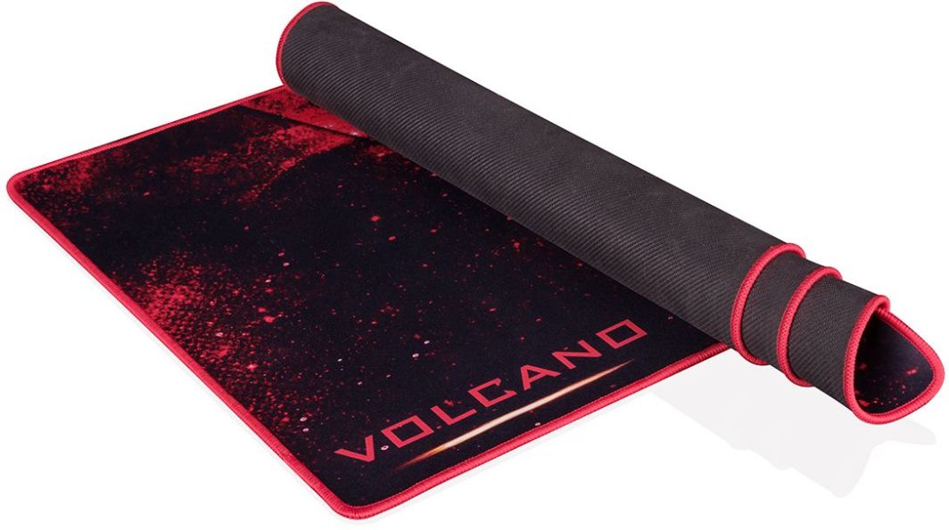Mauspad Modecom Erebus (PMK-MC-VOLCANO-EREBUS), 900 x 420 x 3 mm, i kuq/zi