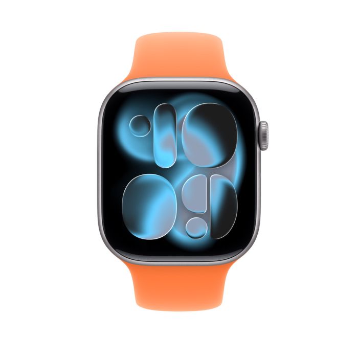 Apple Watch 46mm Sport Band, Clementine - M/L (SEASONAL)