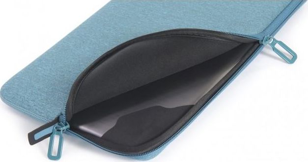Mbështjellës laptopi Tucano Second Skin Melange, 11.3-12", neopren, blu e çelët