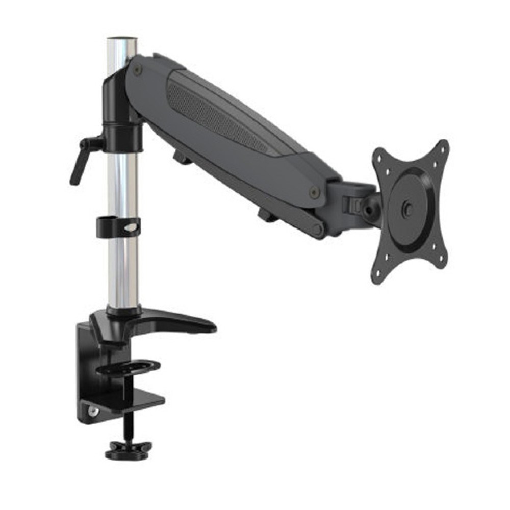 Mbajtëse tavoline për monitor Techly, 15-27", 360mm, e zezë