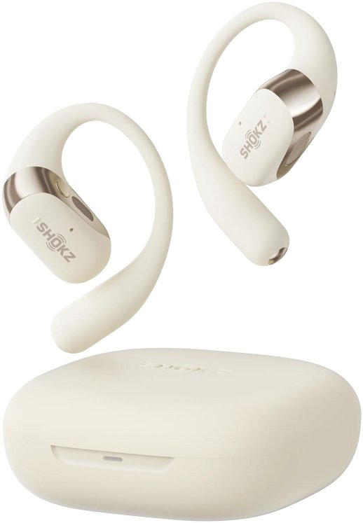 Kufje pa tel SHOKZ OpenFit 2, in ear, të zeza
