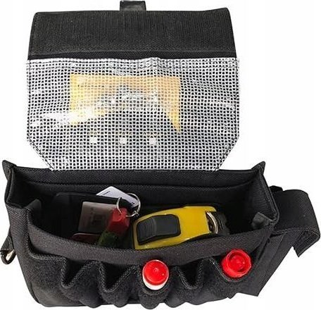 Торба за ремен Openmoon SB9762, за алат и додатоци за фото и видео, црна