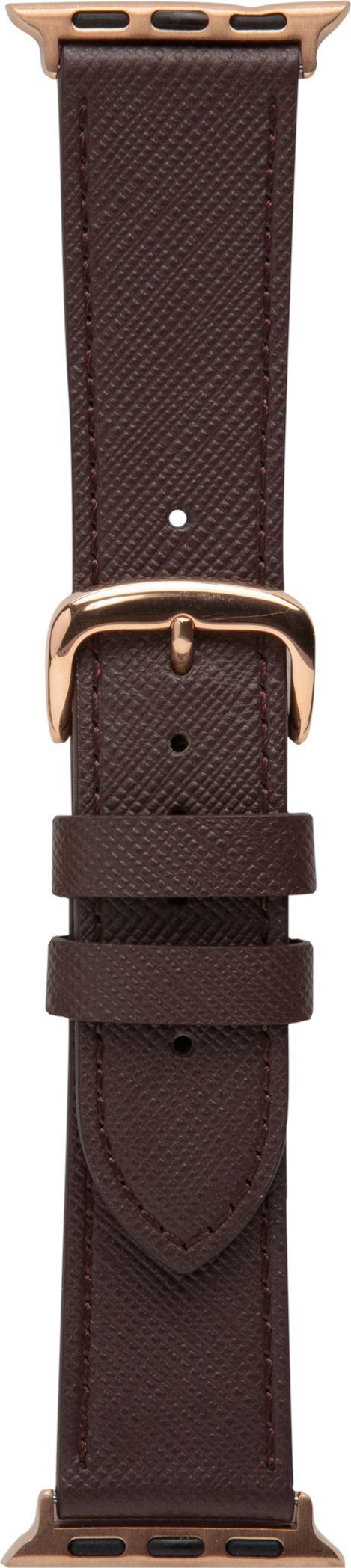 Rrip smartwatch Dbramante1928 Madrid, për Apple Watch, lëkurë, dark chocolate