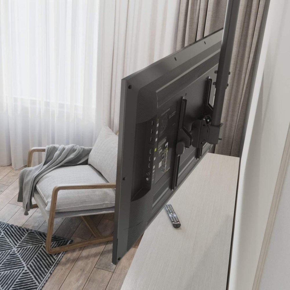 Mbajtëse tavani për TV Techly LED LCD 32-55", ICA CPLB-944S, 50 kg, e zezë