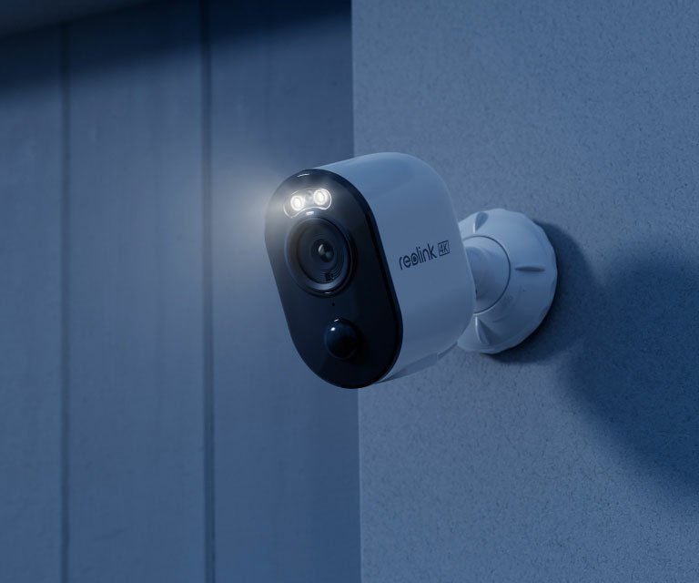 Kamerë IP Reolink Argus Series B350, 4K 8MP, Wi‑Fi, e bardhë