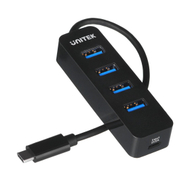 USB HUB Unitek H1117B, 4x USB-A 3.1, 10W, USB-C, i zi