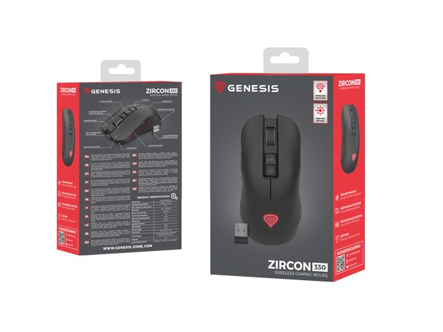 Maus Genesis Zircon 330, i zi
