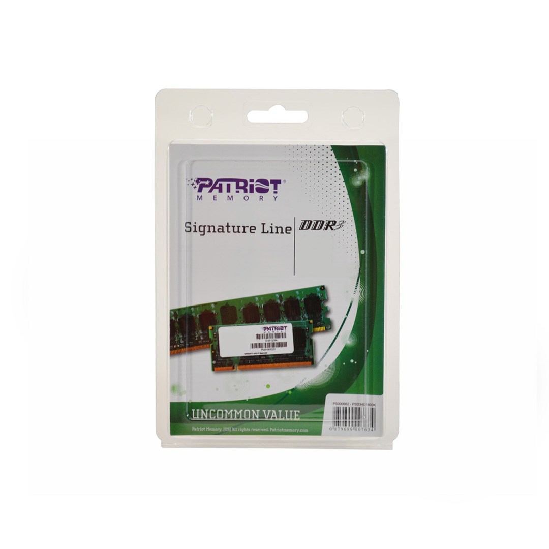 Memorie RAM Patriot Signature, 4GB, DDR3, 1600MHz
