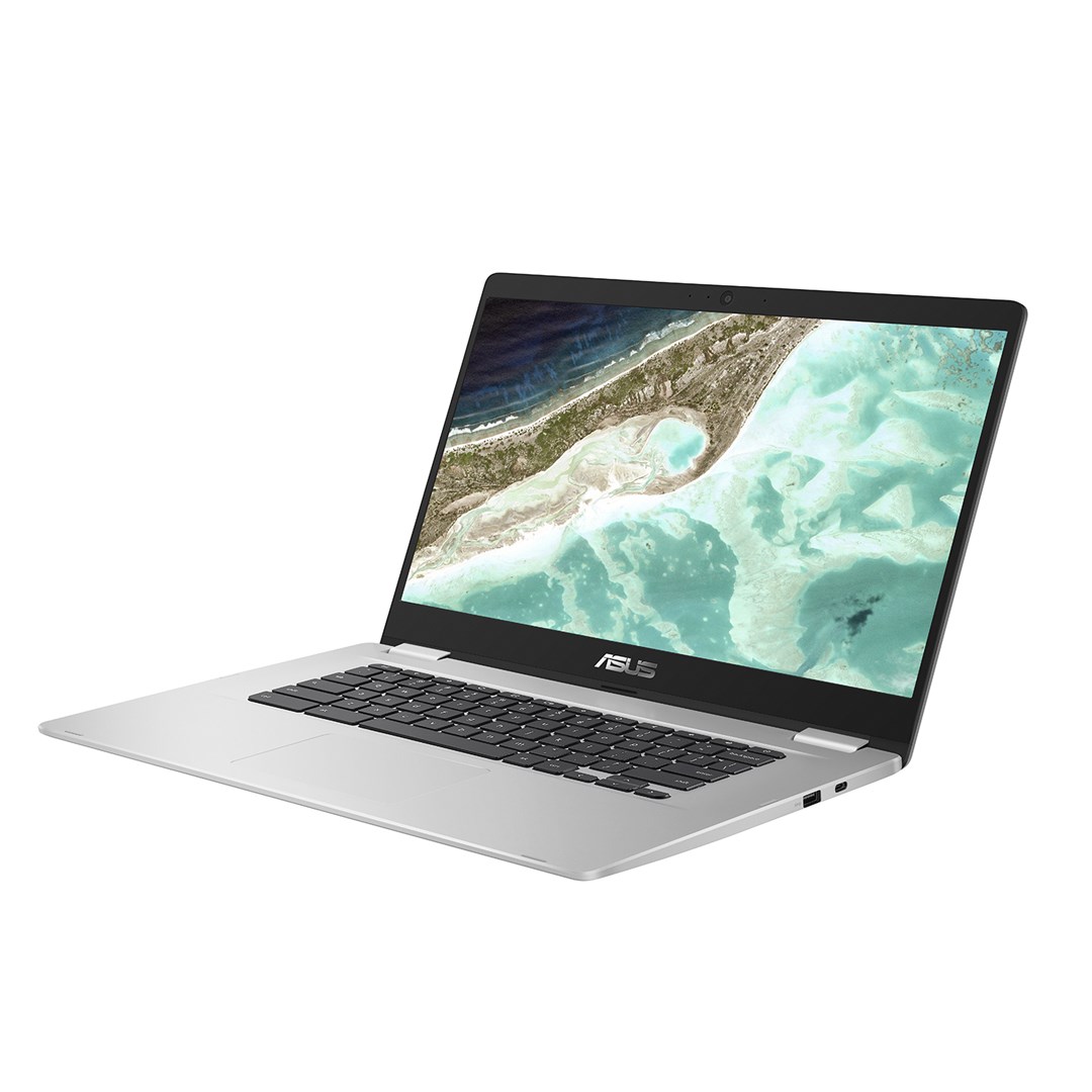 Laptop ASUS Chromebook C523NA, 15.6", Intel Celeron N3350, 4GB RAM, 64GB eMMC, i argjendtë