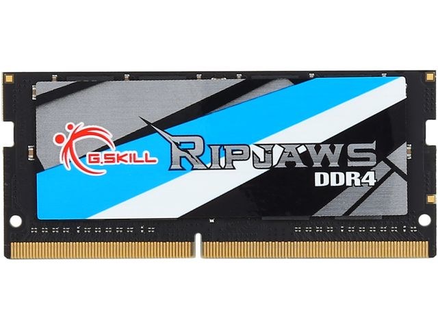 РАМ меморија G.Skill Ripjaws SO-DIMM, DDR4, 8GB, 2400 MHz, CL16, црна