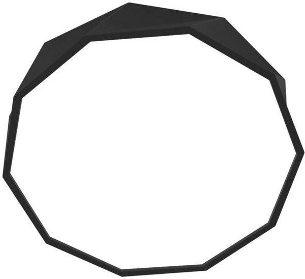 Llambë tavani IMMAX NEO DIAMANTE Smart, 60cm, 43W, Zigbee 3.0, e zezë