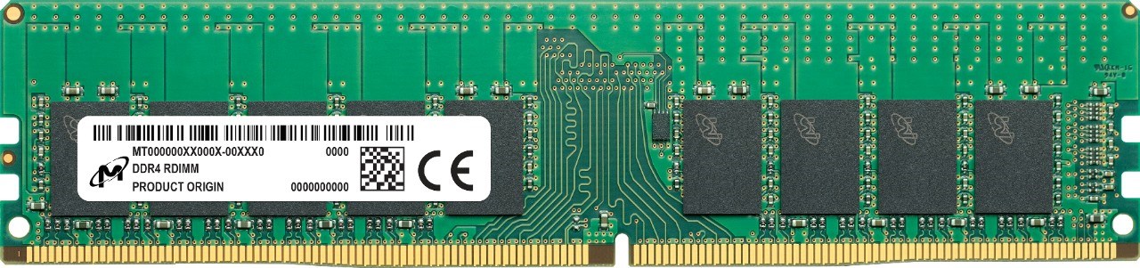 Memorie Micron MTA9ASF2G72PZ-3G2R, 16GB, DDR4, 3200MHz, ECC RDIMM