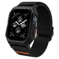 Mbështjellës për Apple Watch 45mm/44mm Spigen Lite Fit Pro, i zi Mbështjellës për Apple Watch 45mm/44mm Spigen Lite Fit Pro, i zi
