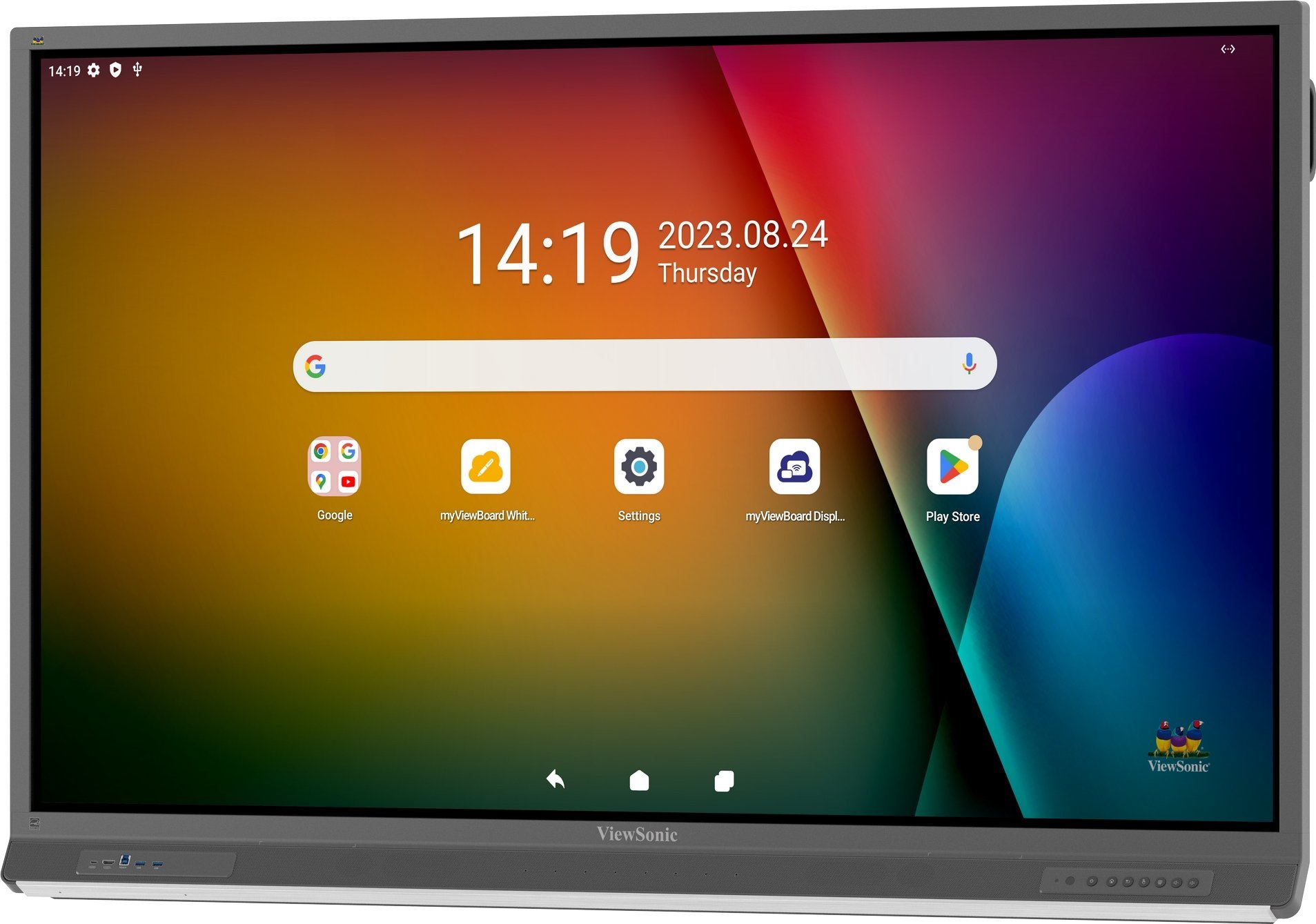 Panel interaktiv ViewSonic IFP6552-2F, 65", 4K, i zi