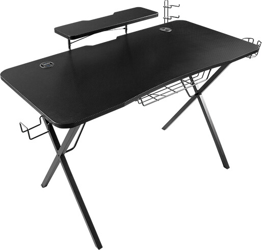 Tavolinë kompjuteri Genesis Holm 300, RGB LED, e zezë