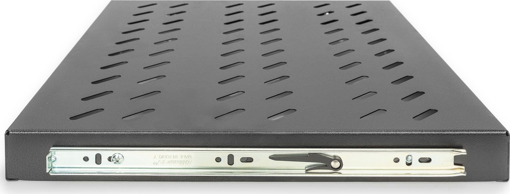 Извлекувачка полица за кабинет 19\" Digitus DN-19 TRAY-2-600-SW, 1U, 25kg, црна