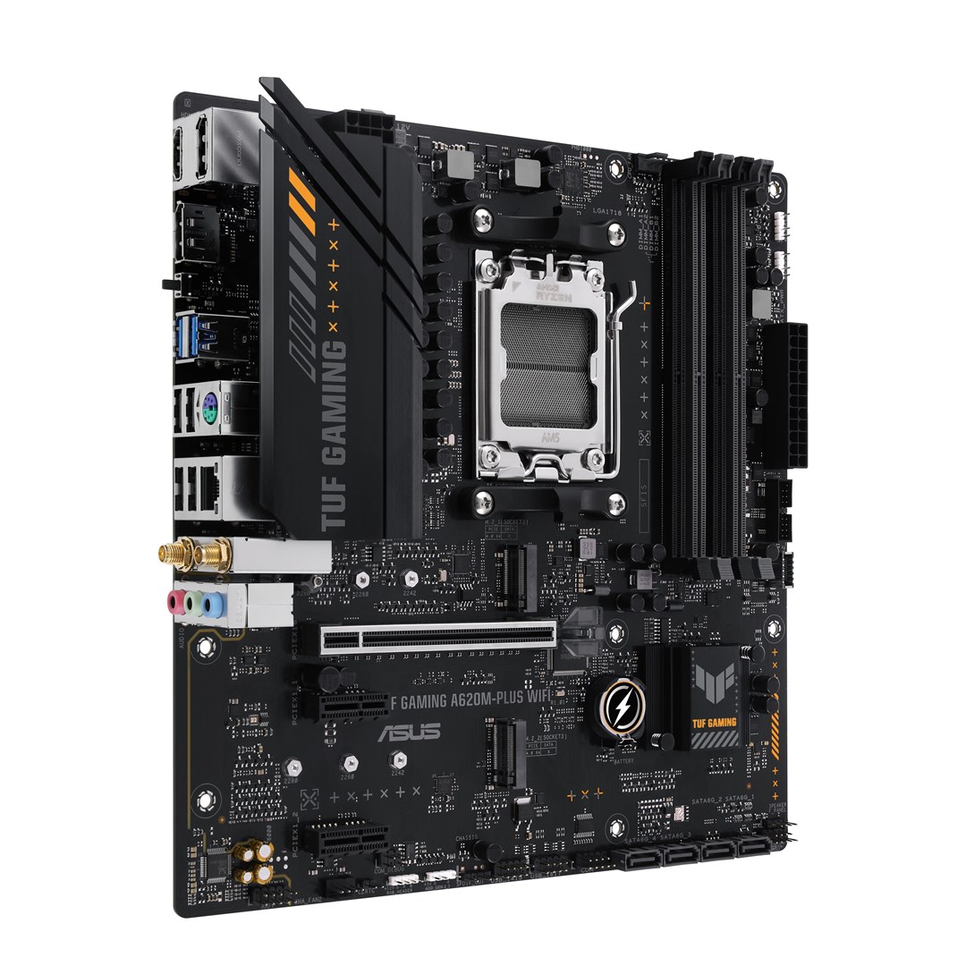 Pllakë amë ASUS TUF Gaming A620M-PLUS WiFi AMD A620 Socket AM5 micro ATX