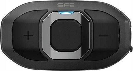 Sistem komunikimi për motoçikleta Sena SF2, intercom 800 m, Bluetooth, i zi