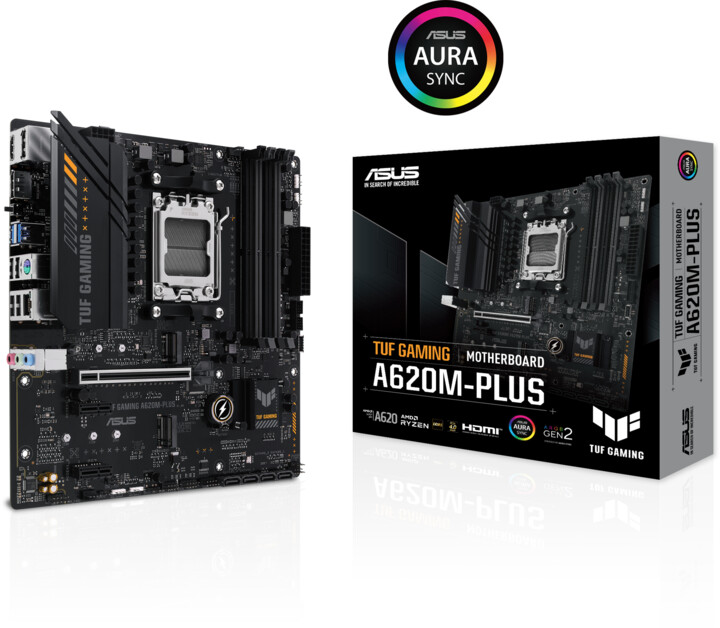Pllakë amë ASUS TUF GAMING A620M-PLUS - AMD A620