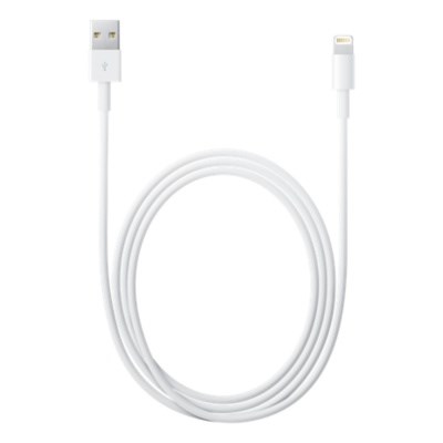 Kabllo Apple, Lightning / USB A, 2 m, e bardhë
