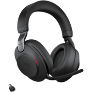 Headset Jabra Evolve2 85, USB C, Stereo, me bazë karikimi, i zi