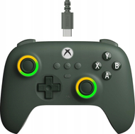 Gamepad 8BitDo Ultimate C për Xbox, me kabllo, RGB, Windows 10/11, i gjelbër
