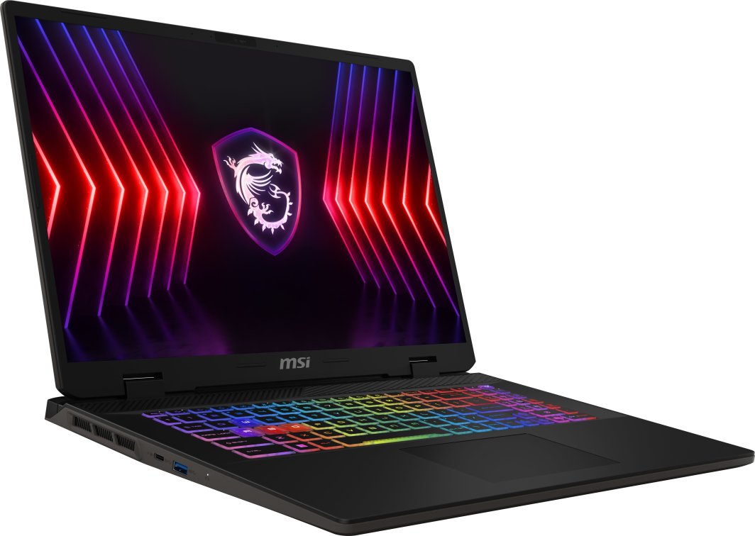 Laptop MSI Sword 17 HX B14VFKG, 17", Intel Core i7-14700HX, 16GB RAM, 1TB SSD, Nvidia GeForce RTX 4060