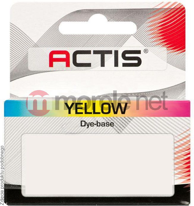 Ngjyrë për printer Actis KB-985Y/LC 985, e verdhë