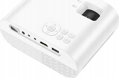 Projektor Hoco DT1 HD Ready, 720P, Wi-Fi dhe Bluetooth, deri në 200"