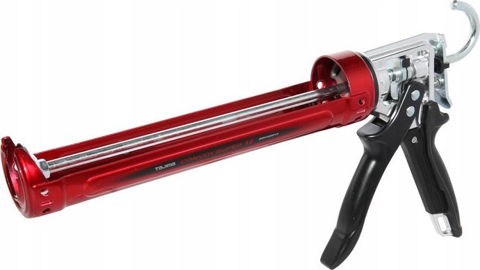 Pistoletë silikoni Tajima Convoy SP12, raport shtytjeje 12:1, 310 ml, e zezë