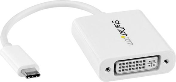 Përshtatës StarTech USB C - DVI (CDP2DVIW), i bardhë