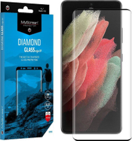 Mbrojtës ekrani MyScreen DiamondGlass Edge3D, për Apple Watch Ultra 49mm, xham i temperuar, argjendtë