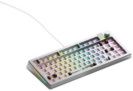 Tastierë Glorious GMMK 3 Pro Barebones, 75%, ANSI, argjendtë